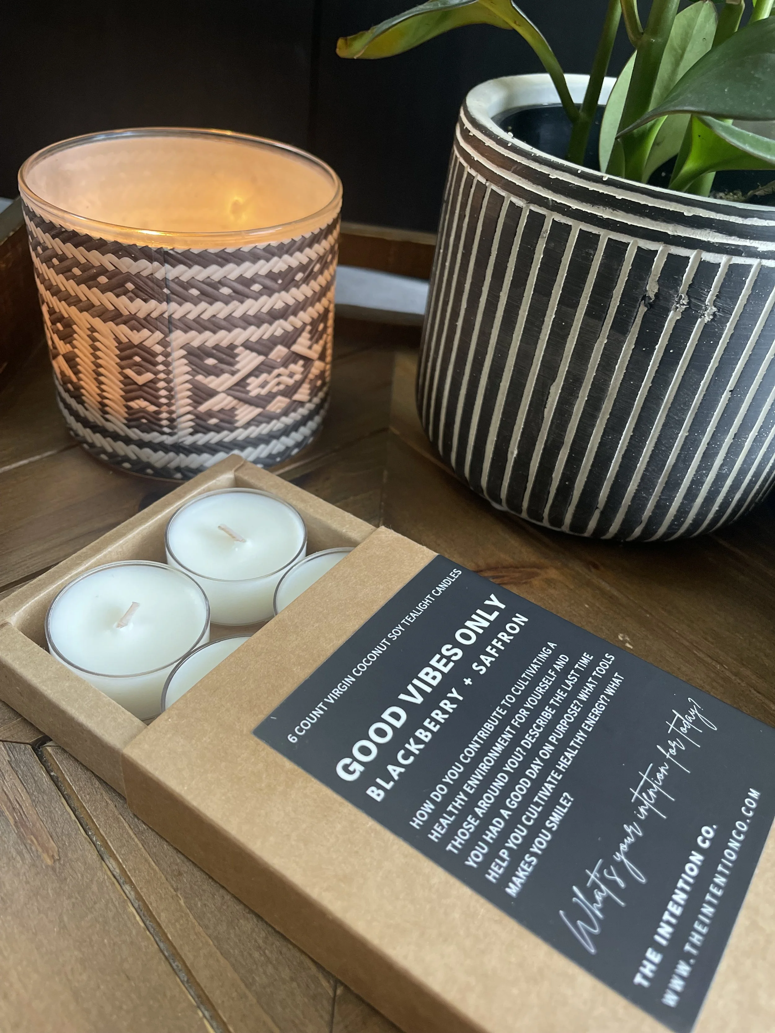 Intention Tealights — The Intention Store — The Intention Co. Intention Tealights — The Intention Store — The Intention Co.
